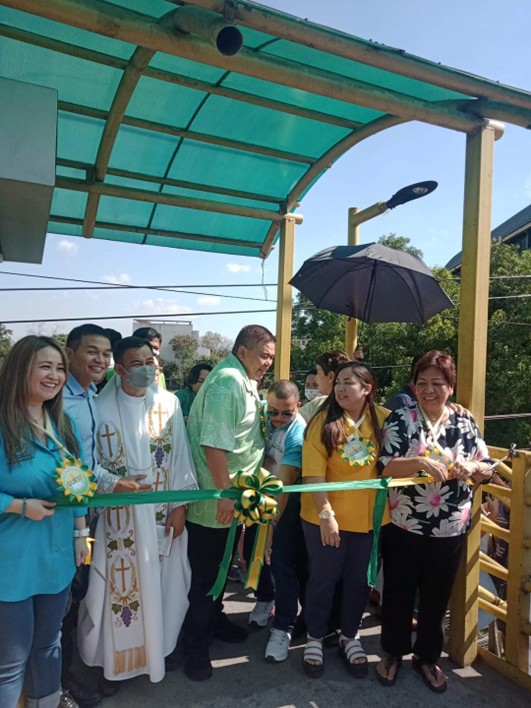 San Antonio Footbridge is Finally Blessed